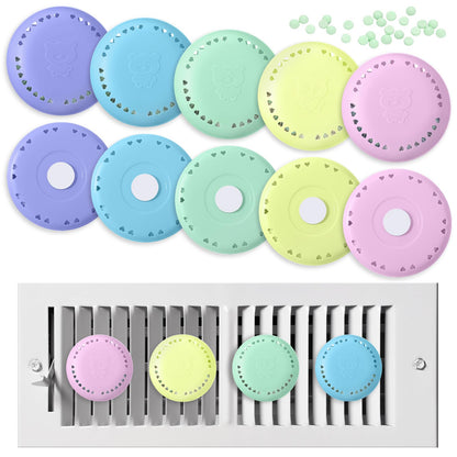 Swiffen 10 Pcs Air Freshener Vent Diffuser Beads – Long-Lasting Tea Scent