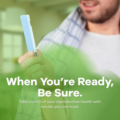 SwimCount At-Home Male Fertility Test – Progressive Sperm Motility, High Sensitivity