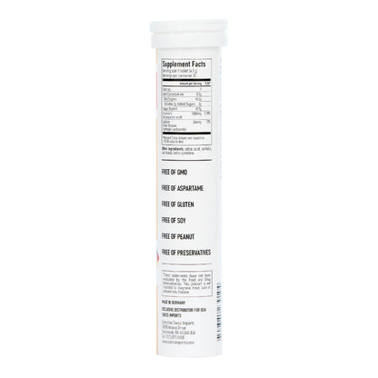 Swiss Imports Effervescent Vitamin C 1000mg – 6-Pack, 120 Tablets | Dietary Supplement