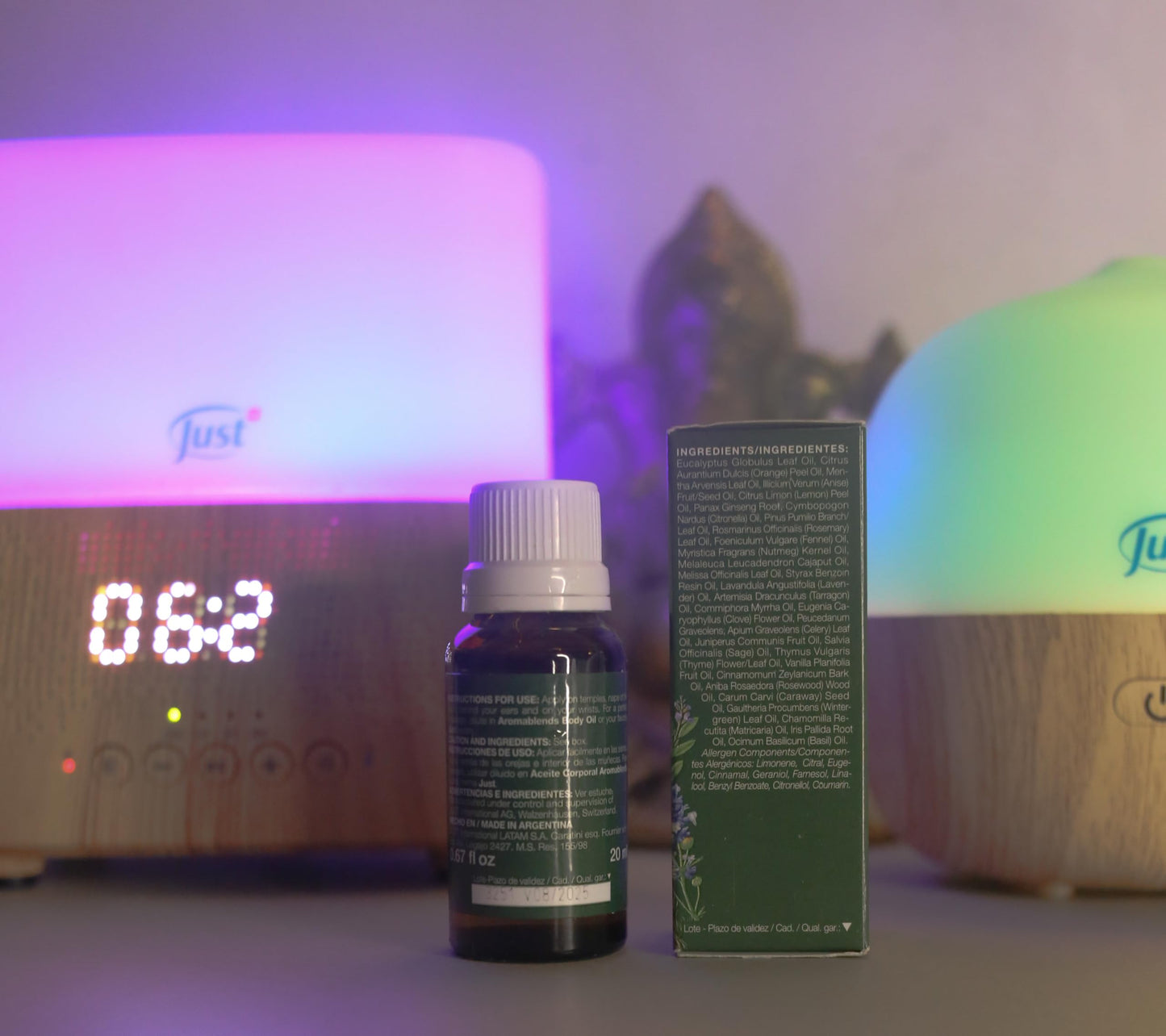 Swiss Just Oil 31 – 20ml Bottle | Essential Oil Blend for Massage, Bath & Aromatherapy