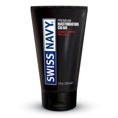 Swiss Navy Masturbation Cream 5oz - Premium Massage Cream
