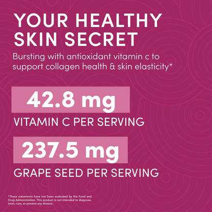 Swisse Grape Seed Extract Capsules – Antioxidant Herbal Supplement with Grapeseed Polyphenols & Vitamin C | Skin Health & Collagen Support | 300 Tablets