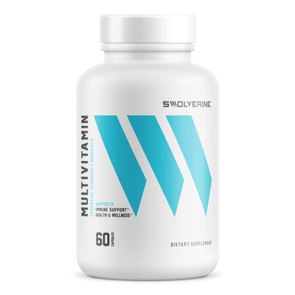 Swolverine Multivitamin | Enhanced Vitamins & Minerals Capsule (30 Servings)