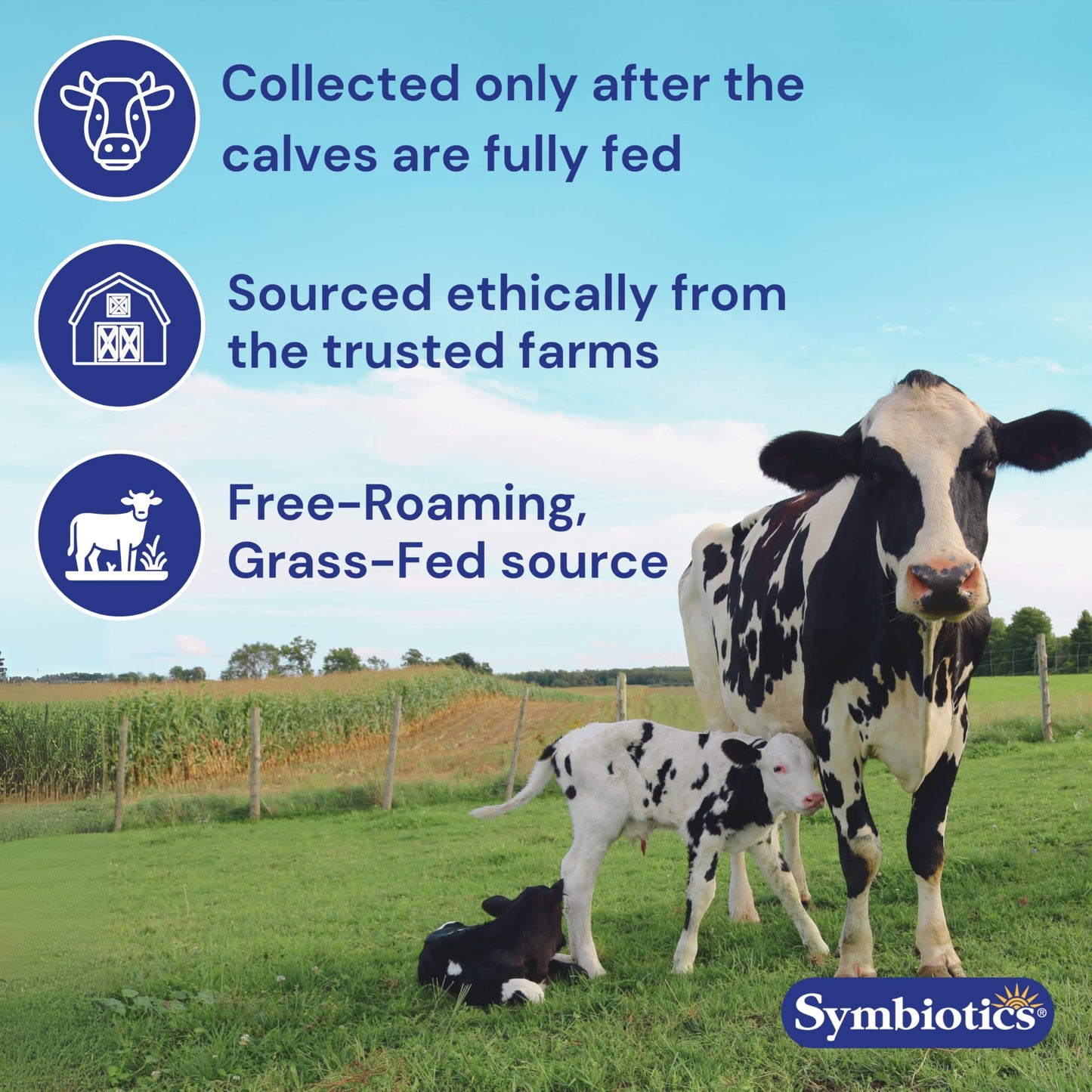 Symbiotics Colostrum 120ct Chewables Plus – Immunity & Digestion