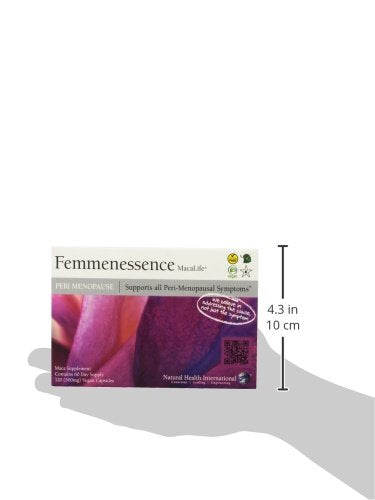 Symphony Natural Health Femmenessence MacaLife – Clinically Studied Perimenopause Hormone Support