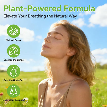 SYRKON Herbal Diffuser Pen – Lung Support, Throat Relief, Plant-Based | 600+ Uses