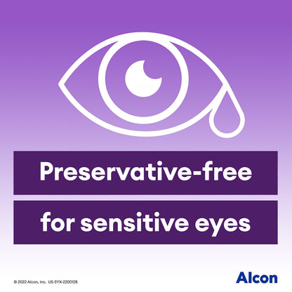 Systane Complete Unit-Dose Preservative-Free Eye Drops – 30 Vials for On-the-Go Dry Eye Relief