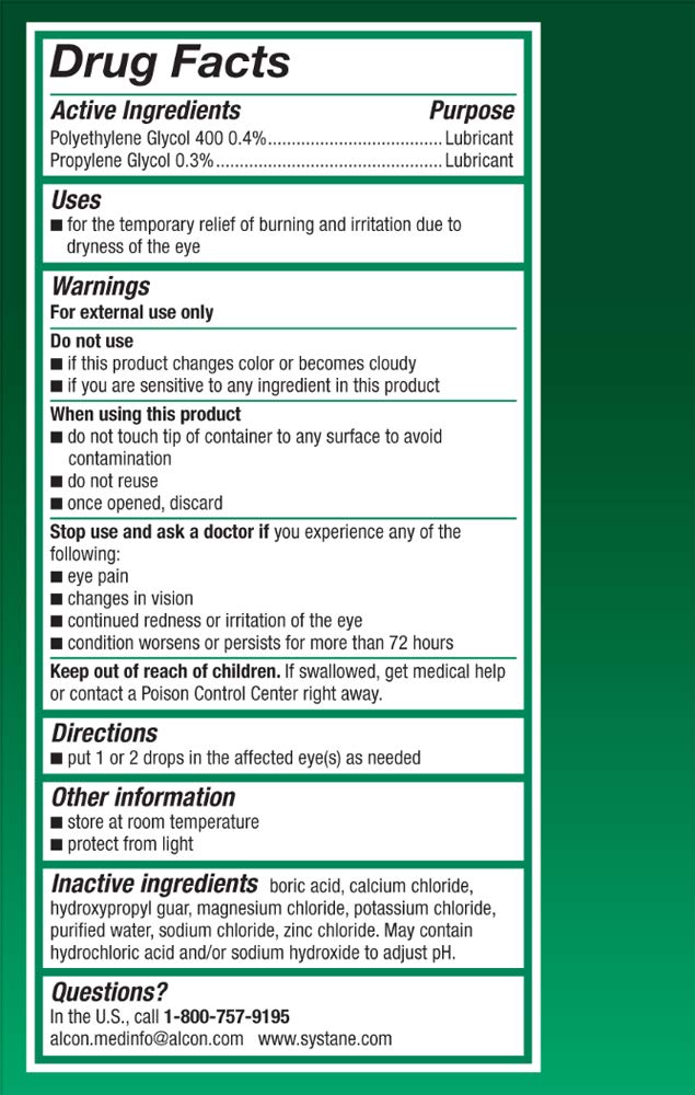 Systane Long Lasting Lubricant Eye Drops Vials – 30 Count | Doctor-Recommended Artificial Tears