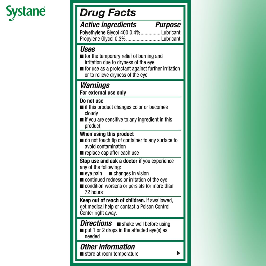 Systane Lubricant Eye Gel Drops, 10 mL (Packaging May Vary) – Long-Lasting Gel Shield