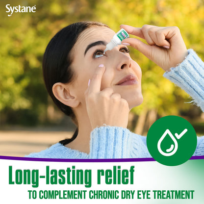 Systane Lubricant Eye Gel Drops, 10 mL (Packaging May Vary) – Long-Lasting Gel Shield