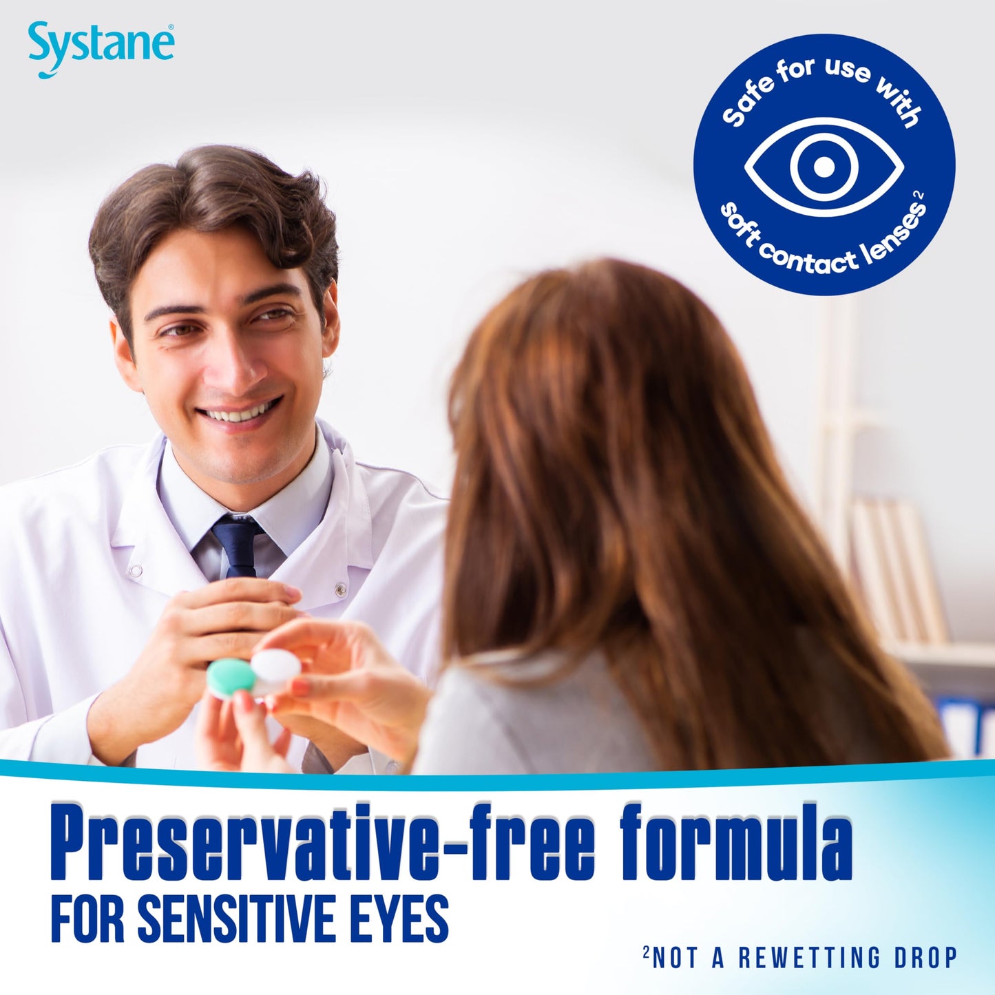 Systane Hydration Pf Lubricant Eye Drops 10ml | Preservative-Free Moisture for Dry Eyes