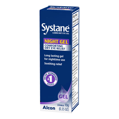 Systane Lubricant Eye Gel Nighttime 0.35 oz | Overnight Dry Eye Protection