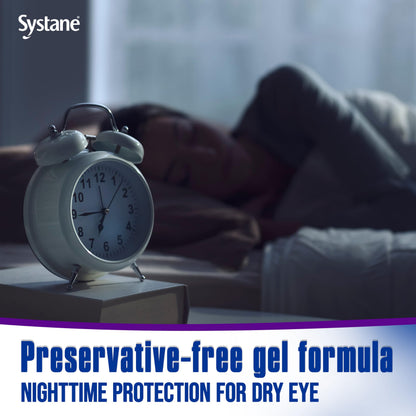 Systane Nighttime Lubricant Eye Ointment 3.5g Tube | Overnight Dry Eye Relief