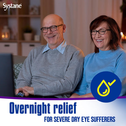 Systane Nighttime Lubricant Eye Ointment 3.5g Tube | Overnight Dry Eye Relief
