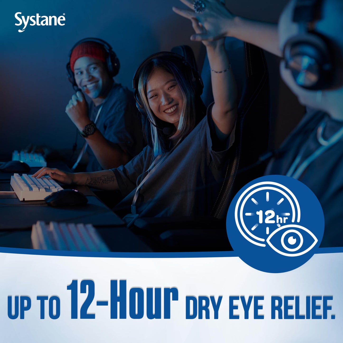 Systane PRO PF Multi-dose Preservative-Free Lubricant Eye Drops (2 Count) – Up to 12 Hours of Relief