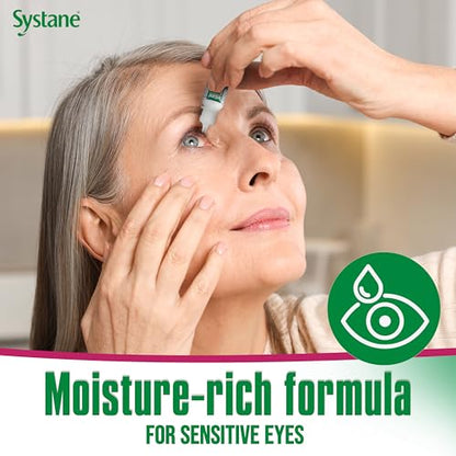 Systane Ultra Lubricant Eye Drops Twin Pack – 10 mL Each | Dry Eye Relief