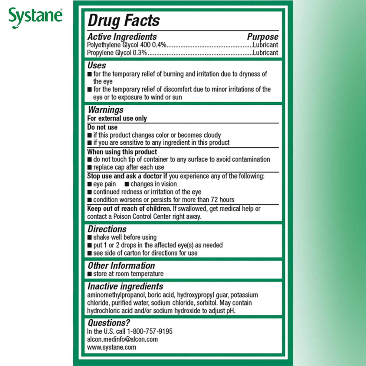 Systane Ultra PF Preservative-Free Eye Drops 10ml | Fast Hydration & Extended Relief