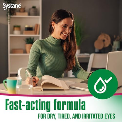 Systane Ultra PF Preservative-Free Eye Drops 10ml | Fast Hydration & Extended Relief