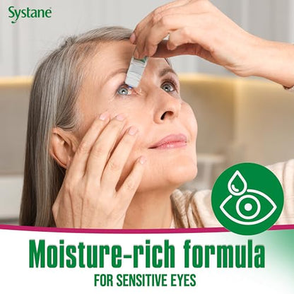 Systane Ultra PF Preservative-Free Eye Drops 10ml | Fast Hydration & Extended Relief