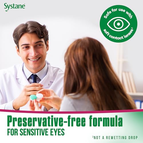 Systane Ultra PF Preservative-Free Eye Drops 10ml | Fast Hydration & Extended Relief
