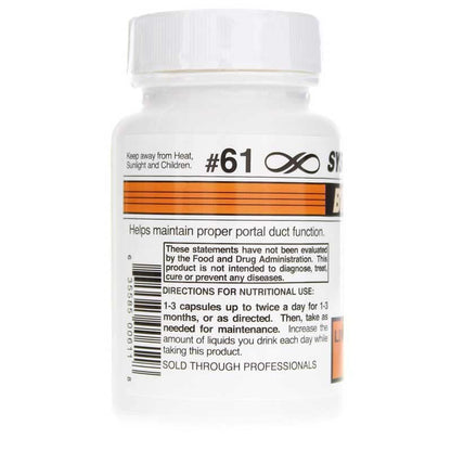 Systemic Formulas Lb Liver & Gall Bladder Support – 60 Capsules | Bio Function #61 | Red Beet Root