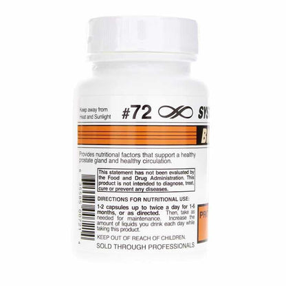 Systemic Formulas MPC Prostata Corrector #72 – 60 Capsules for Prostate Health & Circulation