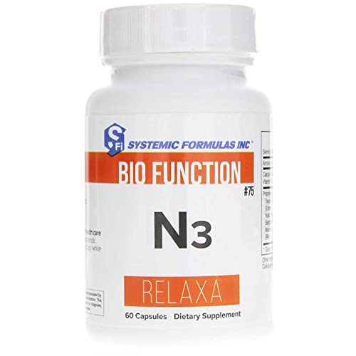 N3 Relaxa 60 Capsules by Systemic Formulas – Nervous System Support