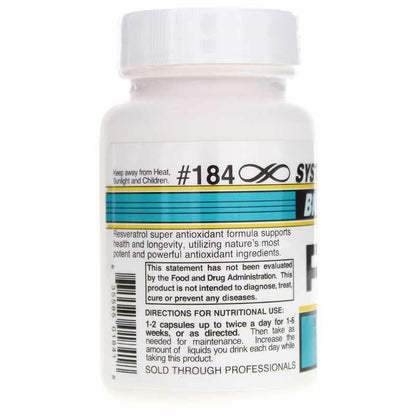 Systemic Formulas ROX Super Antioxidant with Resveratrol - 60 Capsules