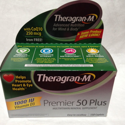 Sytugow Supplement with Lutein & Lycopene – 130 Caplets | Premier 50 Plus