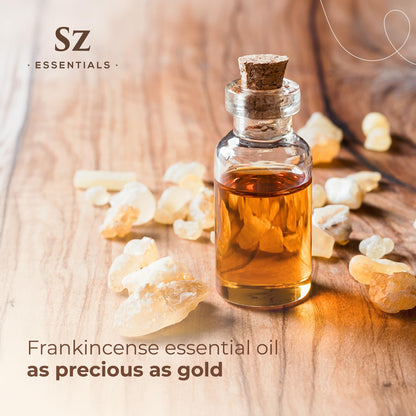 Sz Essentials Frankie Frankincense Complete Pure Essential Oil - 0.17 oz - 100% Natural & Undiluted