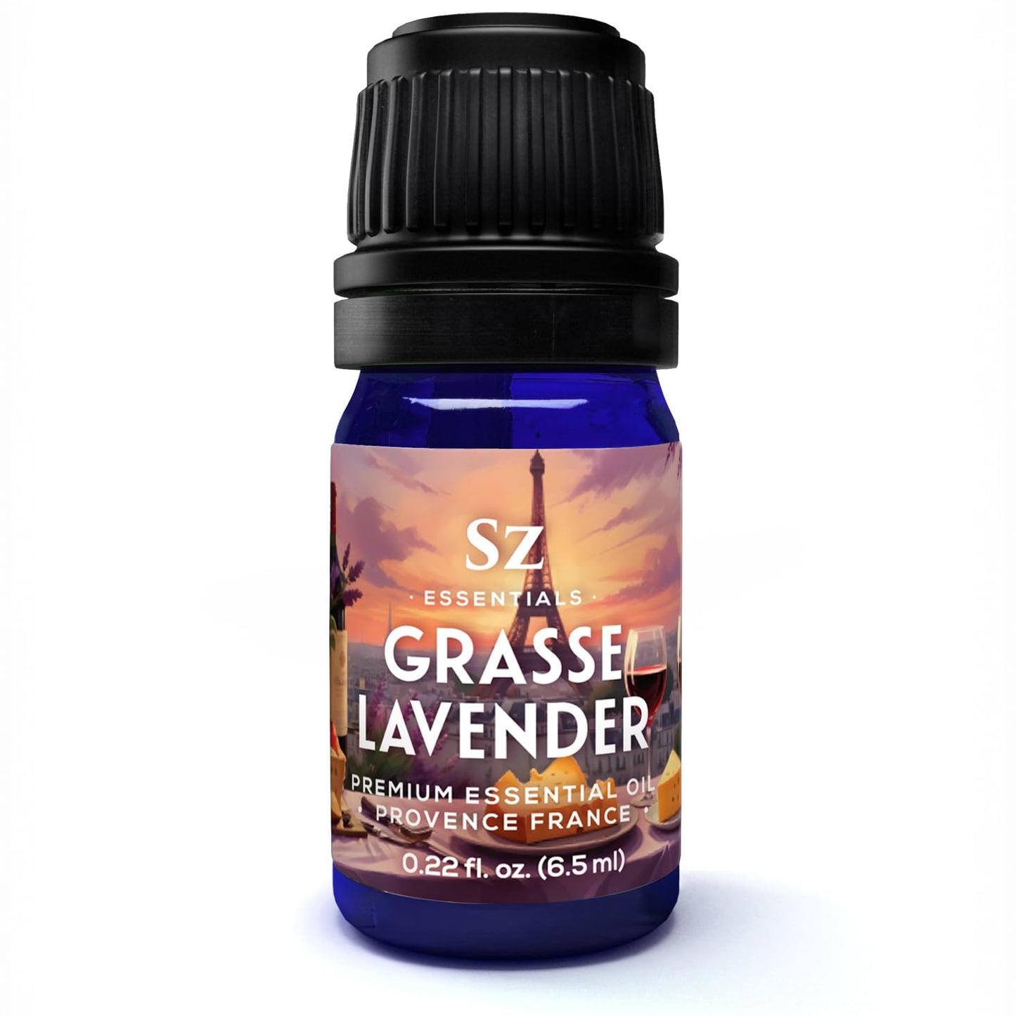 Grasse Lavender Essential Oil – Lavandula stoechas, 0.22 oz | Sz Essentials