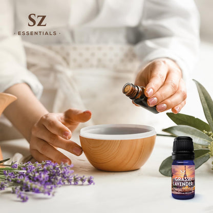 Grasse Lavender Essential Oil – Lavandula stoechas, 0.22 oz | Sz Essentials