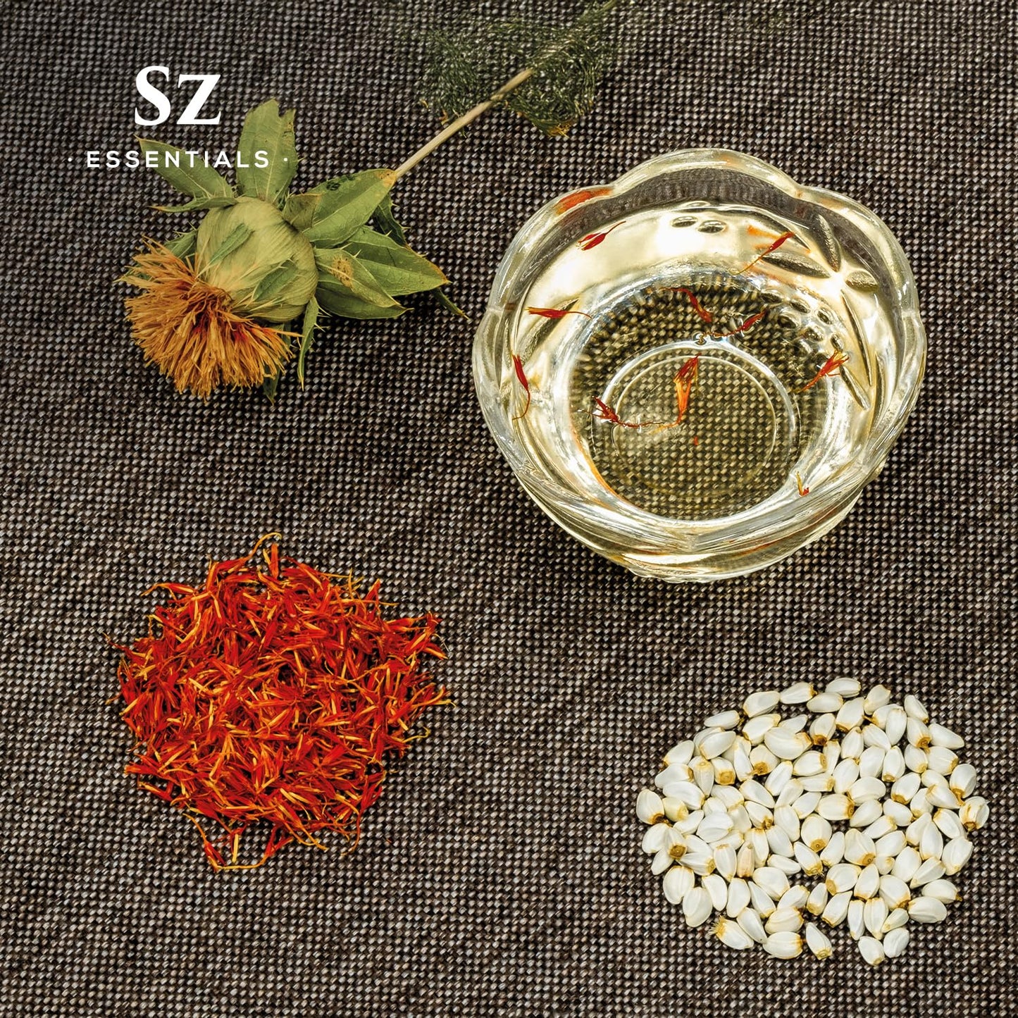Sz Essentials Saffron Essential Oil – 100% Pure, Therapeutic Grade, Vegan (0.17oz/5ml)