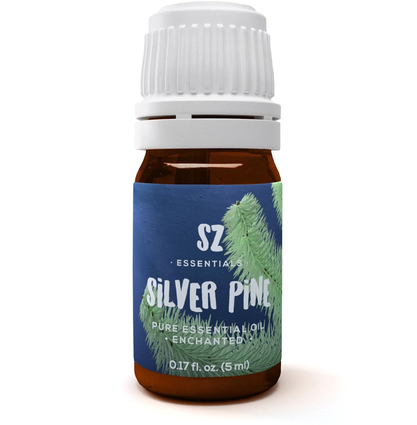 Sz Essentials Silver Pine Essential Oil - 100% Pure Pinus Sylvestris (5ml) | Therapeutic Grade & Vegan
