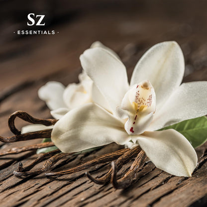 Sz Essentials Vanilla Essential Oil – 100% Pure, Undiluted, Therapeutic Grade (5ml)