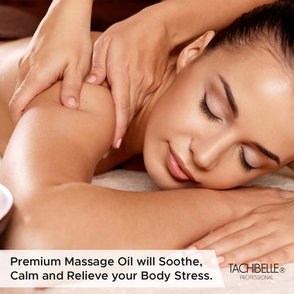 Tachibelle Unscented Massage Oil 8 oz – Soothing, Calming Therapy