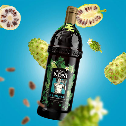 Tahitian Noni Juice by Morinda – Pure Noni with Blueberry & Grape Extracts – 4 Pack 1L BritishVita | Premium UK Vitamins & Wellness Supplements