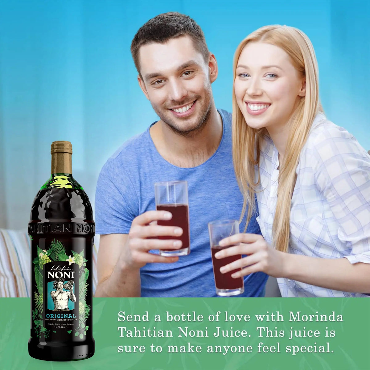 Tahitian Noni Juice by Morinda – Pure Noni with Blueberry & Grape Extracts – 4 Pack 1L BritishVita | Premium UK Vitamins & Wellness Supplements