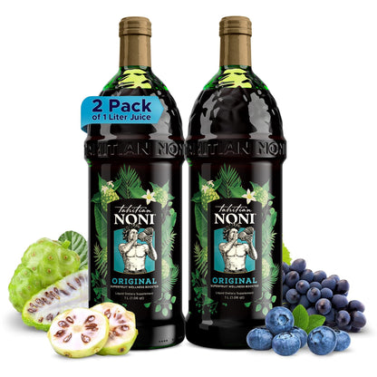 TAHITIAN NONI Juice by Morinda – Original Noni Puree Tahiti 2x1L Case