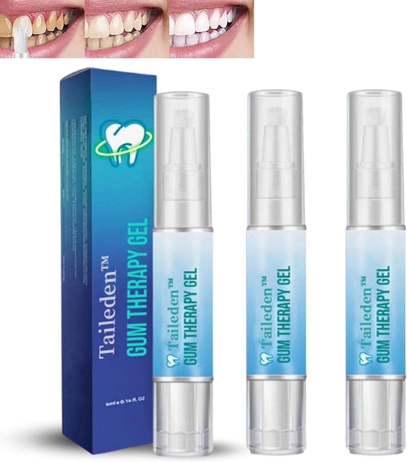 Taileden Gum Repair Therapy Gel | GumCareGel for Recessed Gums & Whitening