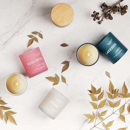 Talent Candles Sweet Peach & Rose – Natural Soy Jar Candle for Relaxation
