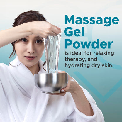 Tanaka Edition Nuru Massage Gel Powder 500g – Made in Japan, Aloe Vera, Seaweed & Green Tea