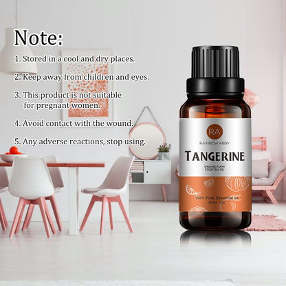Tangerine Essential Oil (30ML) – 100% Pure Organic Tangerine Oil for Diffuser, Massage, Skin Care, Yoga