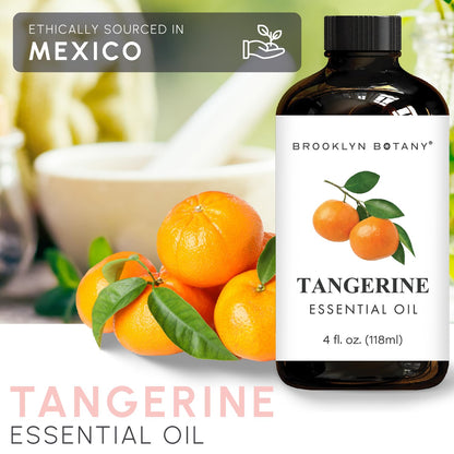 Brooklyn Botany Tangerine Essential Oil - 4 oz, 100% Pure & Natural