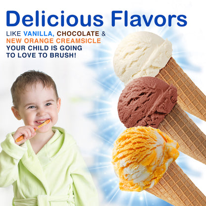 Tanner's Tasty Paste Cha Cha Chocolate Anti-Cavity Fluoride Toothpaste 4.2 oz - Kid-Friendly Chocolate Toothpaste
