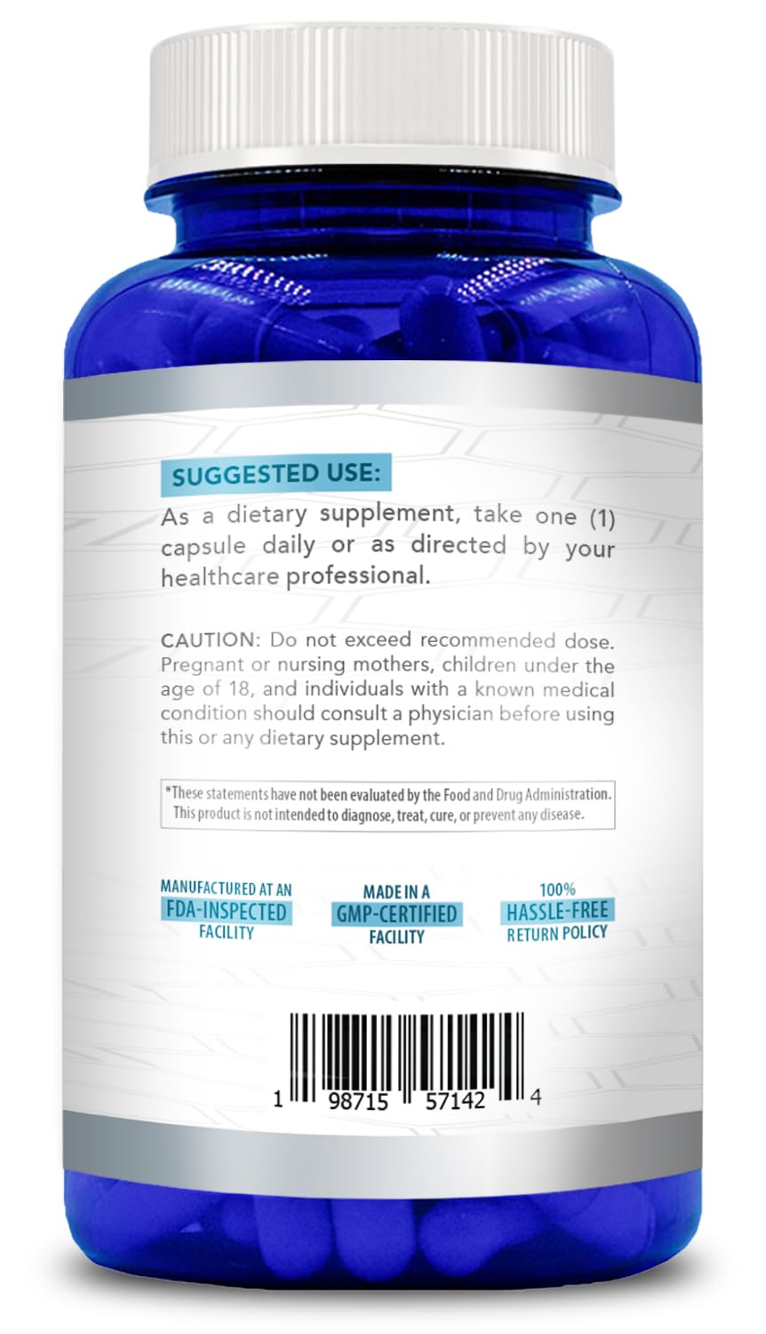 Astaxanthin & Lycopene Supplement – 50mg Lycopene, 24mg Astaxanthin | Vegan, Non-GMO (100 Veggie Capsules)