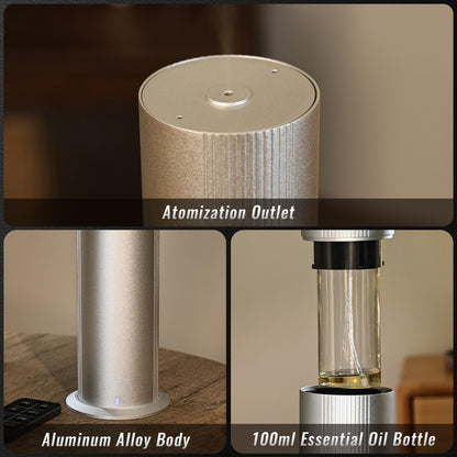TANOXI Waterless Diffuser — App & Remote, Covers Up To 2000 sq ft, 100ml