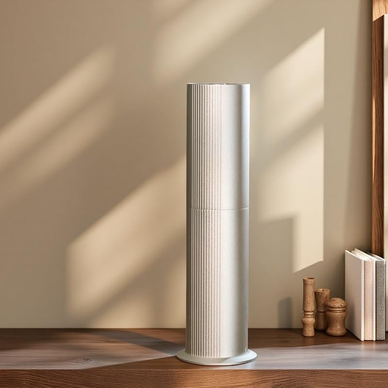 TANOXI Waterless Essential Oil Diffuser — 2000 sq ft Coverage, App + Remote, 100ml, Silver & Gold