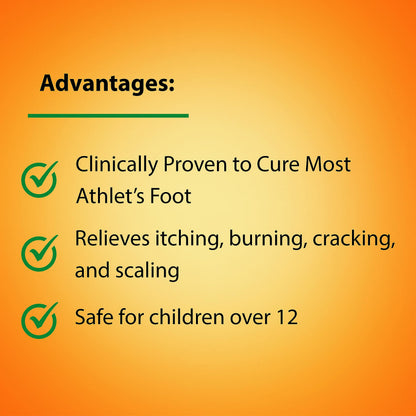 TARO Butenafine 1% AntiFungal Cream – Targeted Athlete’s Foot Between Toes