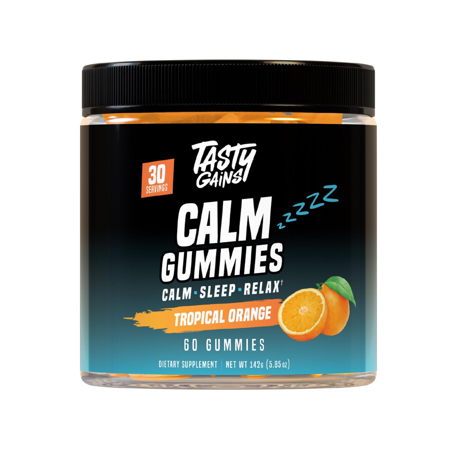 TASTY GAINS Magnesium Gummies – Sugar-Free Calm, Stress Relief & Sleep Support